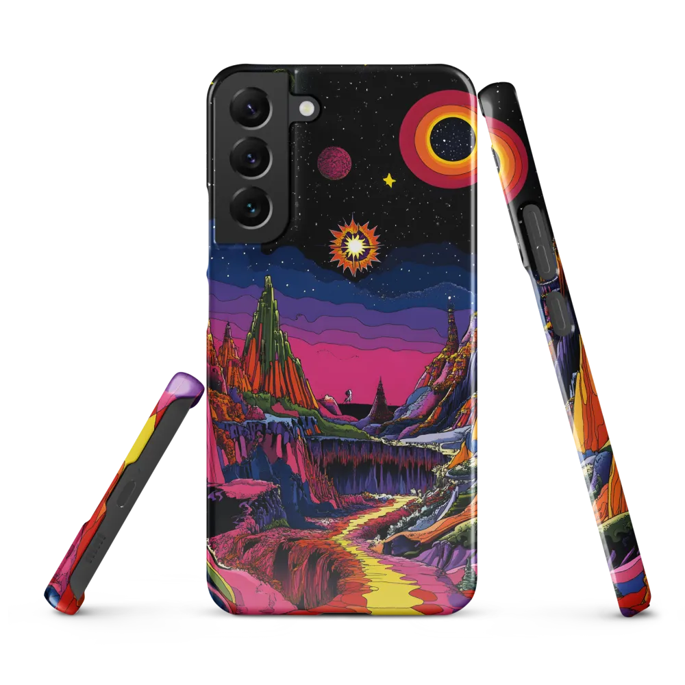 Galactic Wonders: A Journey Through an Alien Landscape