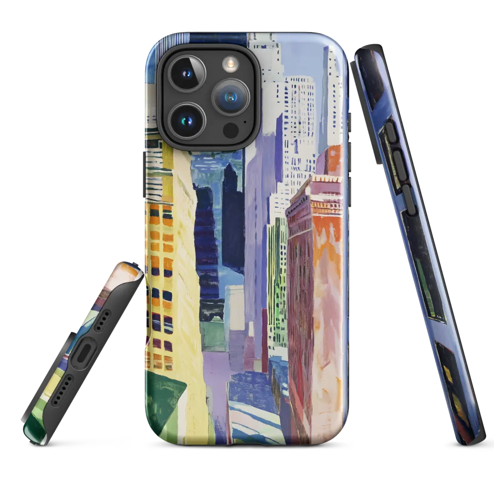 Urban Symphony in Color | Phone Case |  16 Pro Max | Tough Case | Glossy