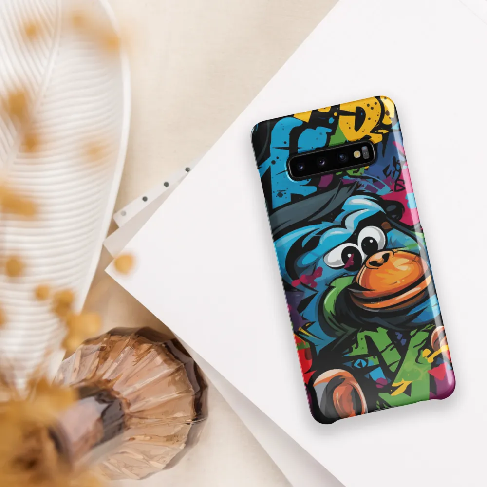 Urban Jungle: A Whimsical Monkey Parade | Phone Case |  S10 Plus | Snap Case | Glossy