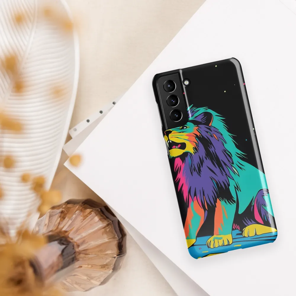 Roaring Colors: The Neon Lion