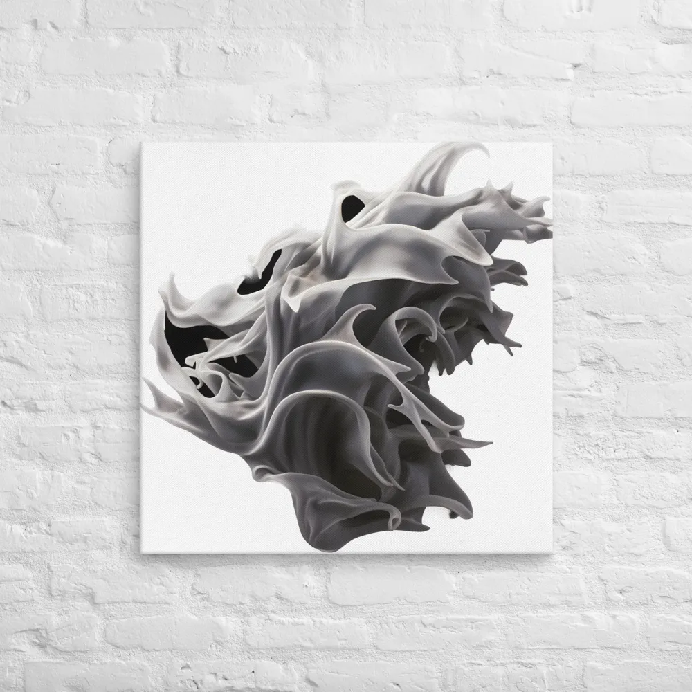 Fluid Dynamics: An Organic Exploration | Canvas | 28″×28″