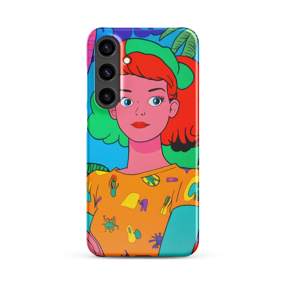 Tropical Vibes: A Playful Portrait