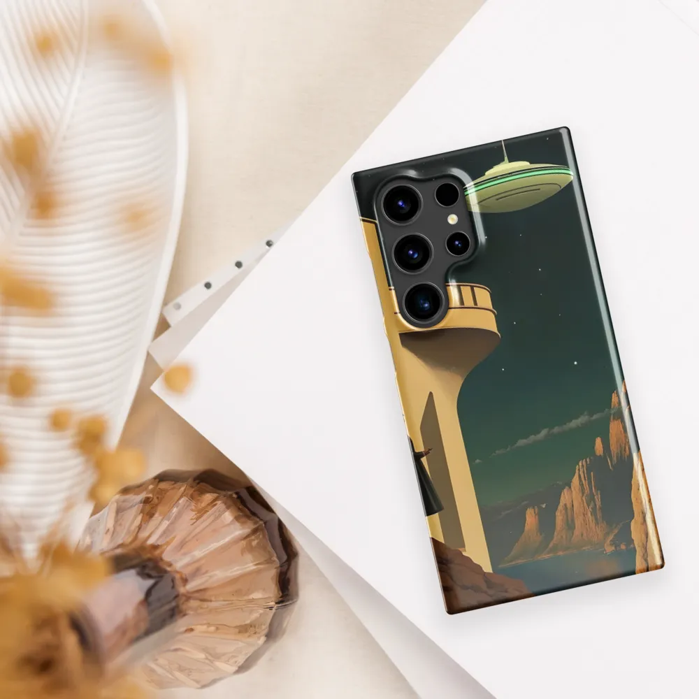 Encountering the Unknown | Phone Case |  S24 Ultra | Snap Case | Glossy