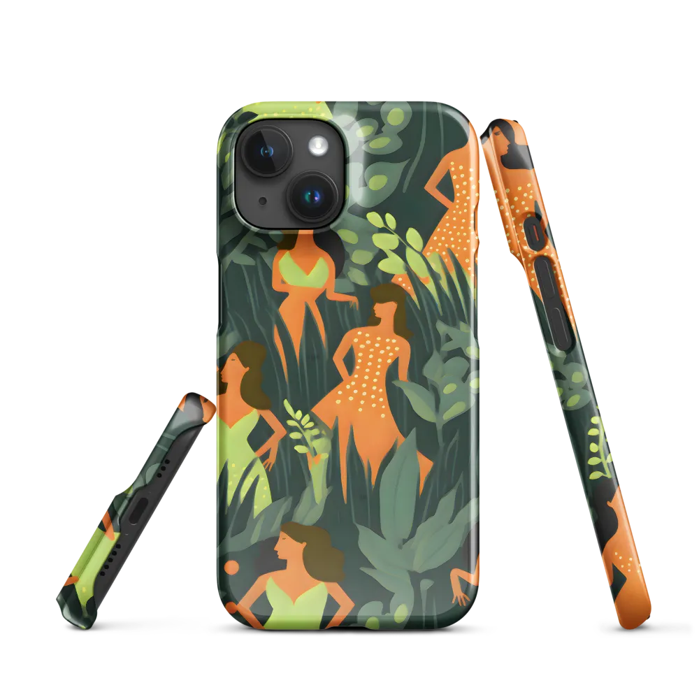 Playful Harmony in Patterns | Phone Case |  15 | Snap Case | Glossy