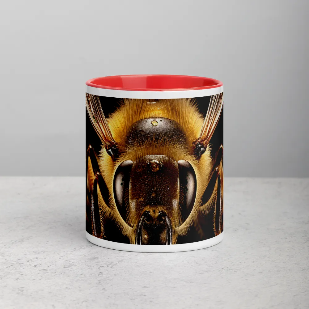 Macro Photograph of a Bee | Mug