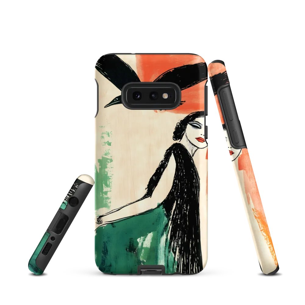 Elegance in Flight | Phone Case |  S10e | Tough Case | Matte