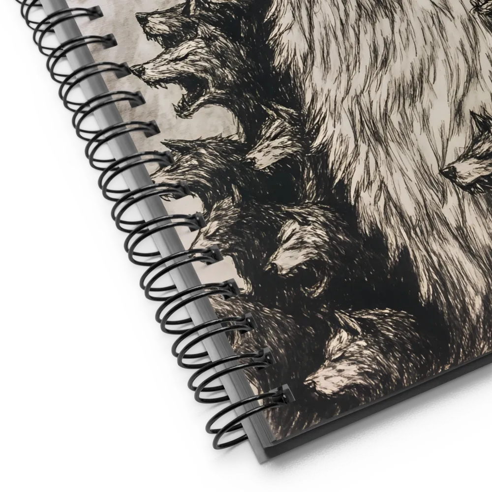 The Pack's Fury | Spiral Notebook