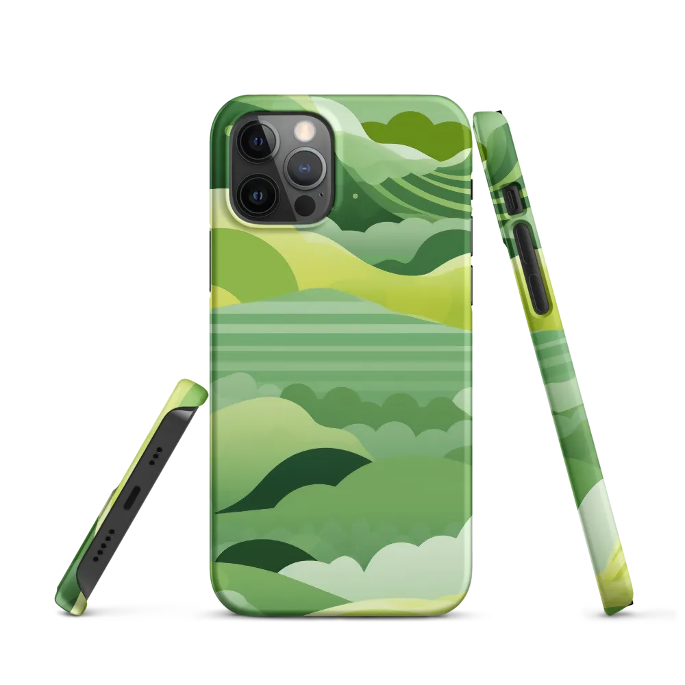 Tranquility in Green Waves