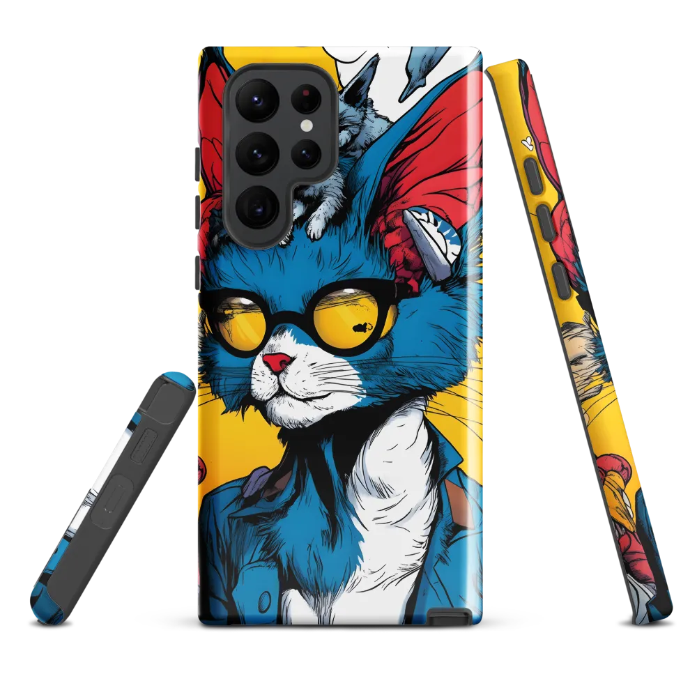 Whimsical Feline Coolness
