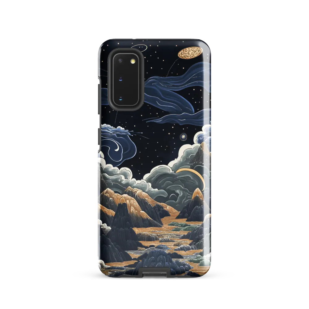 Celestial Harmony: Peaks and Planets