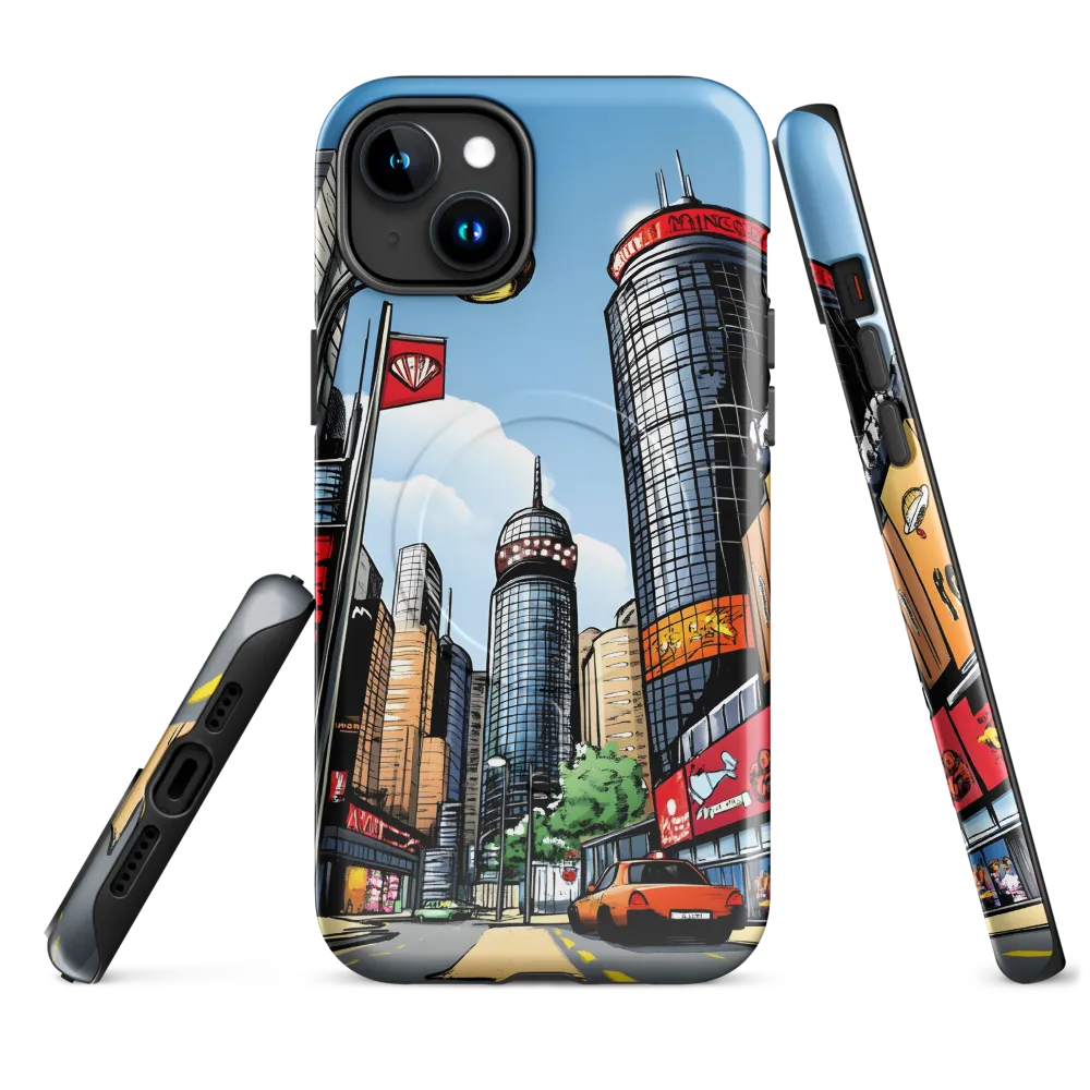 Urban Pulse: A Comic Cityscape