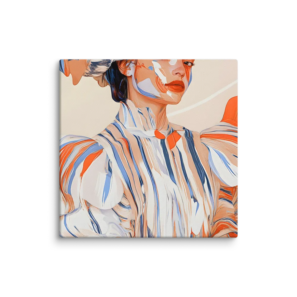 Vibrant Elegance | Canvas | 6″×6″