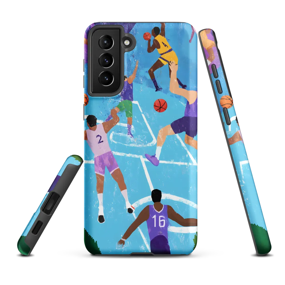 The Pulse of the Game | Phone Case |  S21 Plus | Tough Case | Matte