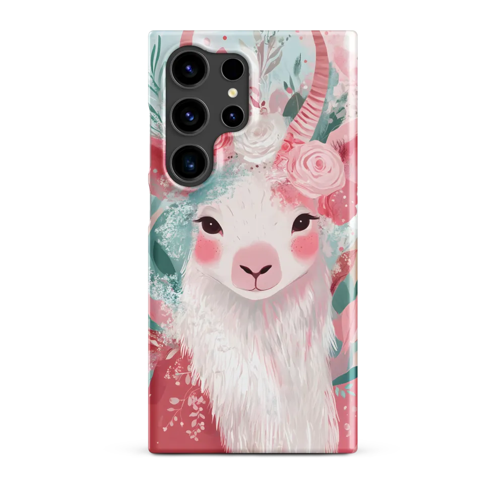 Spring Whimsy: The Floral Goat