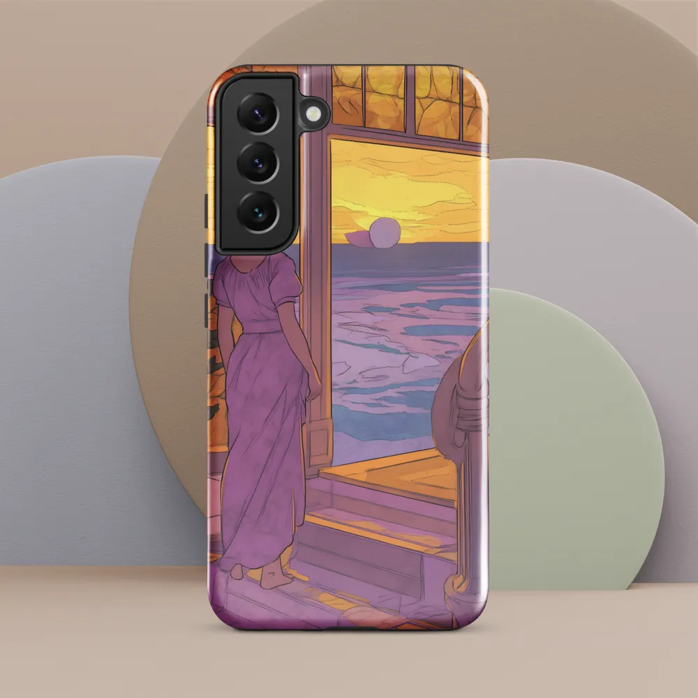 Whispers of the Sunset | Phone Case |  S22 Plus | Tough Case | Glossy