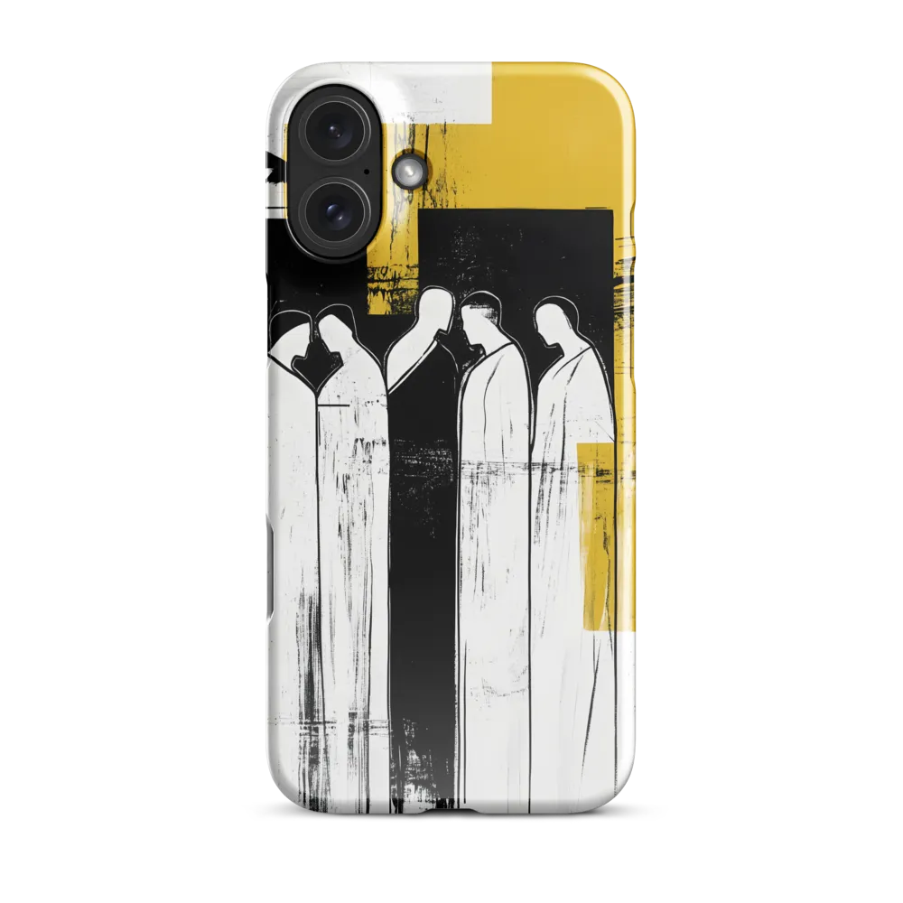 Contemplative Assemblage | Phone Case |  16 Plus | Snap Case | Glossy