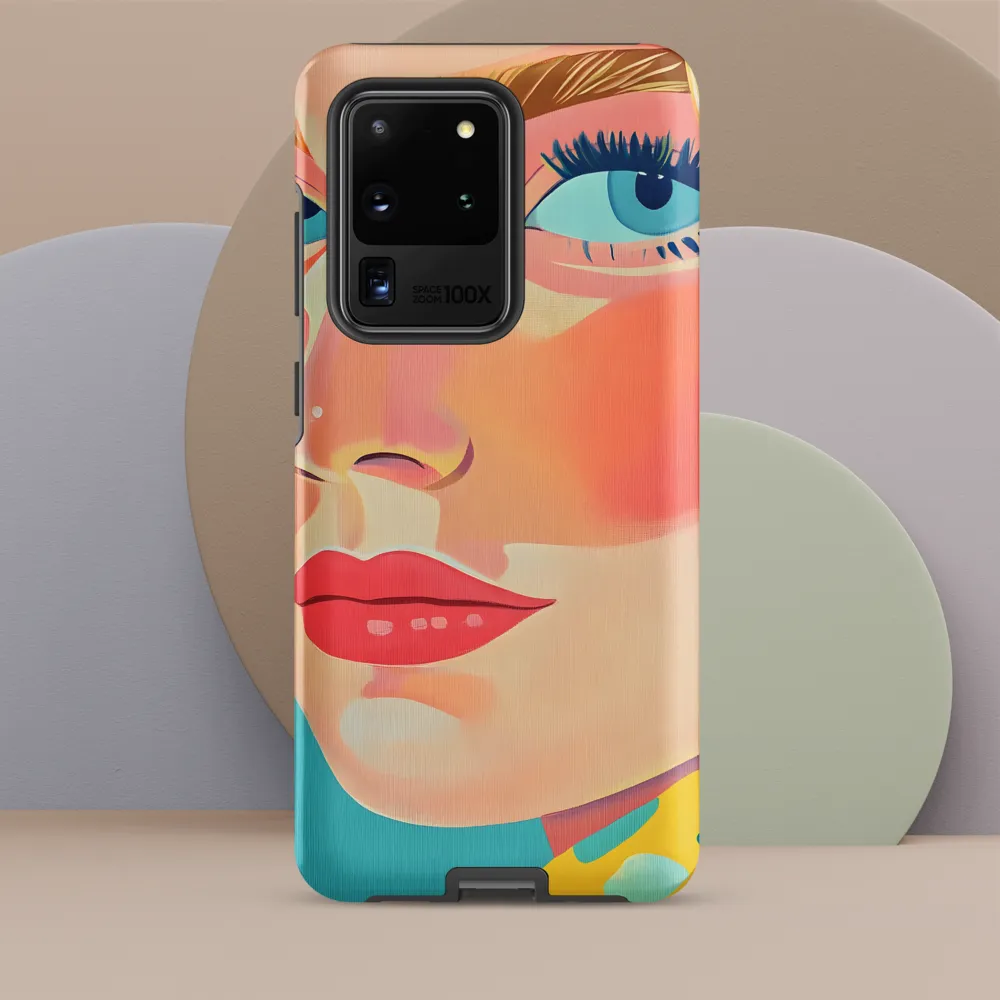 Vibrant Elegance: A Pop Art Portrait