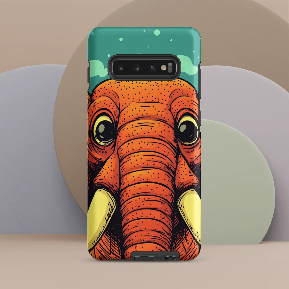 Whimsical Majesty: The Playful Elephant
