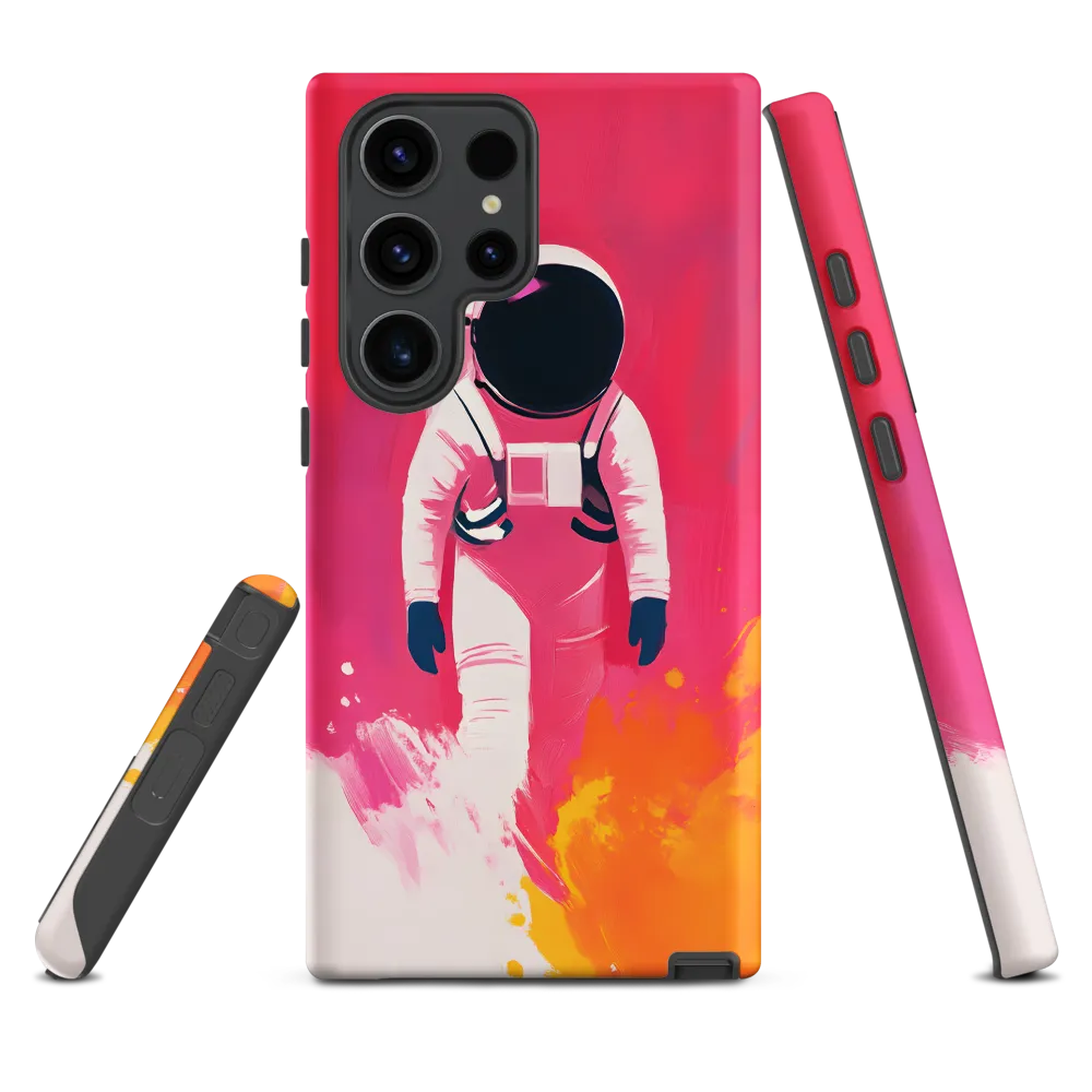 Magenta Walk — Astronaut Study