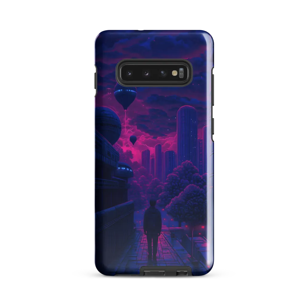 Lost in a Technological Dreamscape | Phone Case |  S10 Plus | Tough Case | Glossy