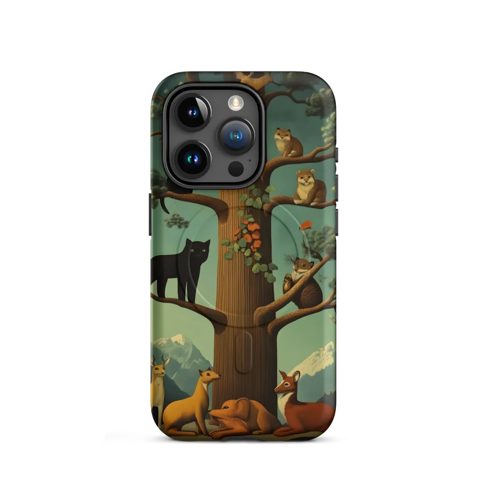 Harmony in the Canopy | Phone Case |  15 Pro | MagSafe® Tough Case | Matte