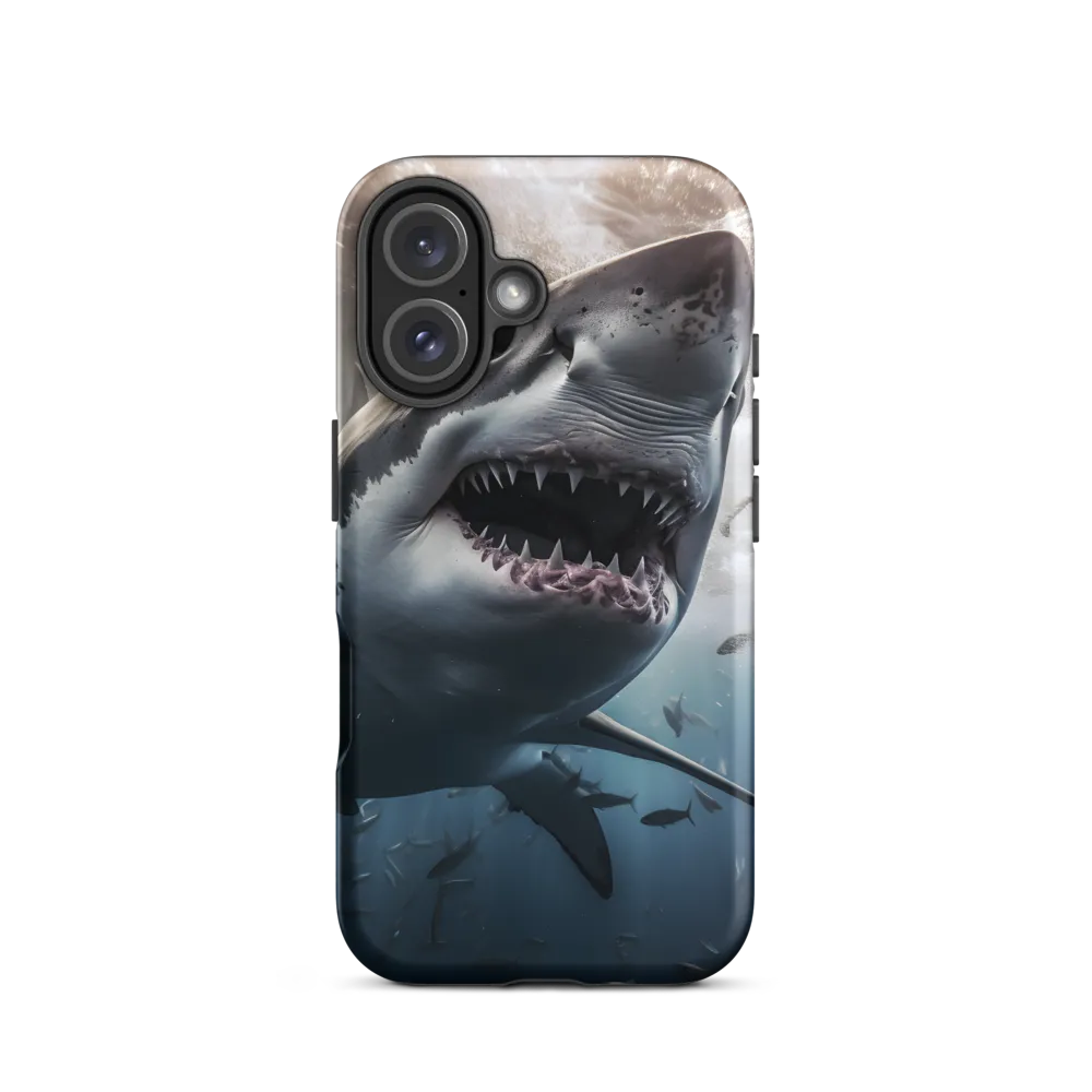 The Apex Predator: An Underwater Encounter | Phone Case |  16 | Tough Case | Matte