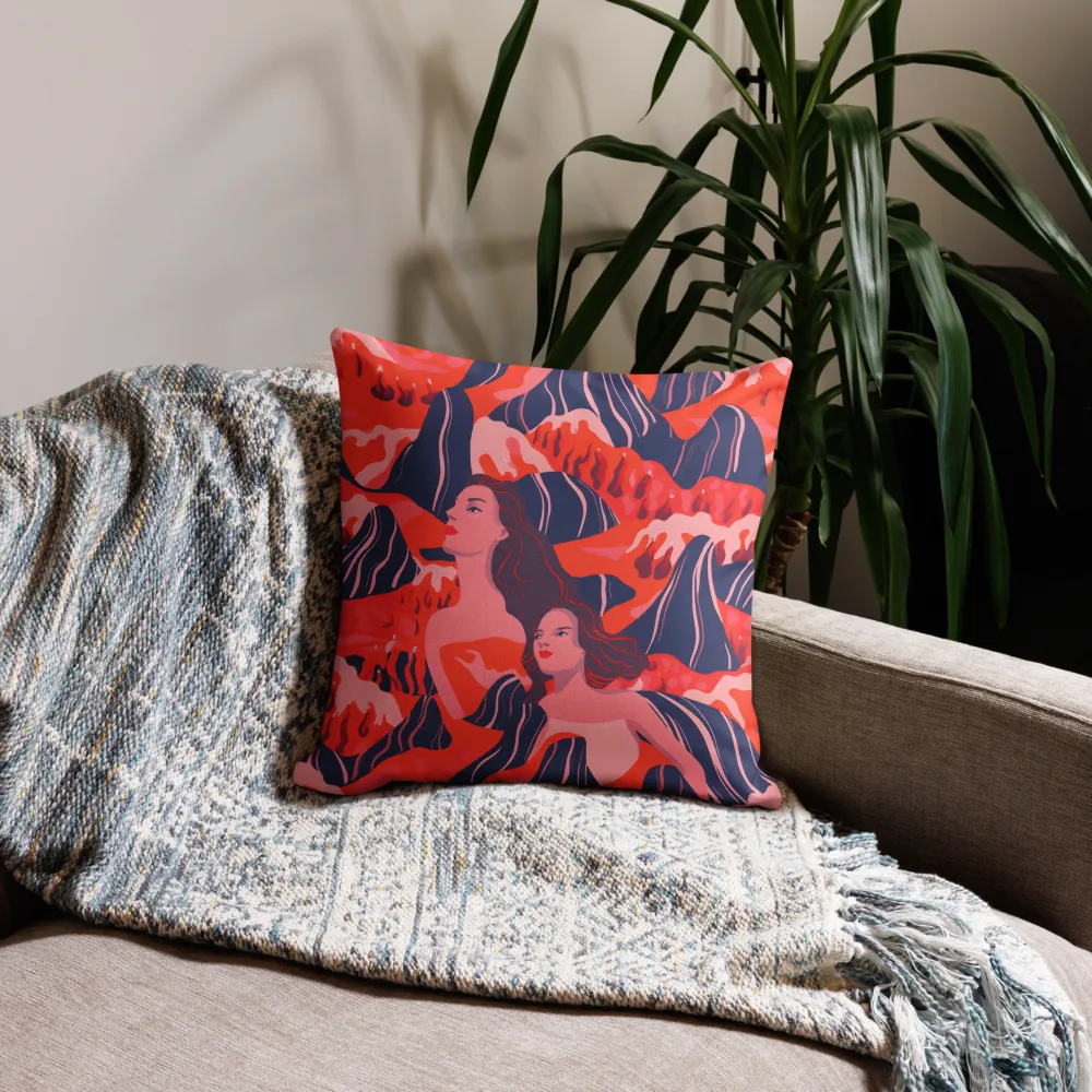 Eruption of Emotion | Pillow & Pillow Case | Multiple Sizes