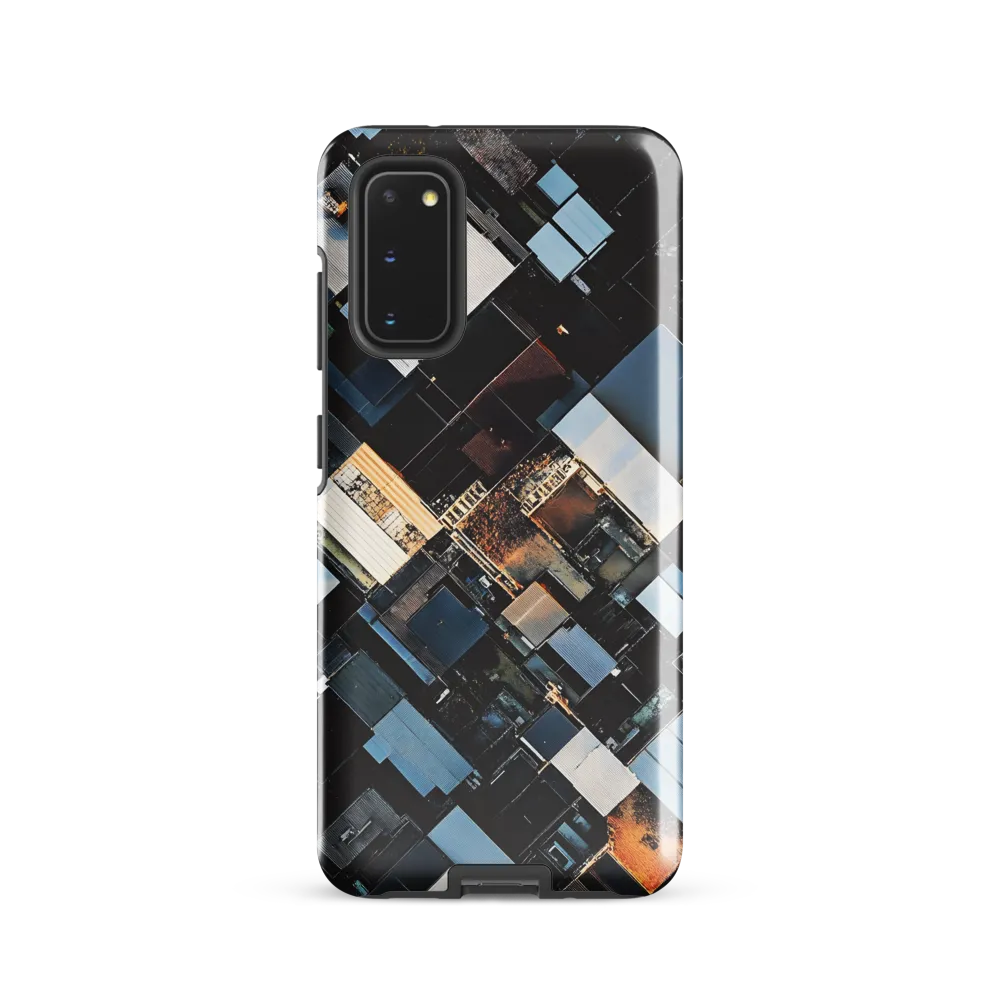 Urban Mosaic from Above