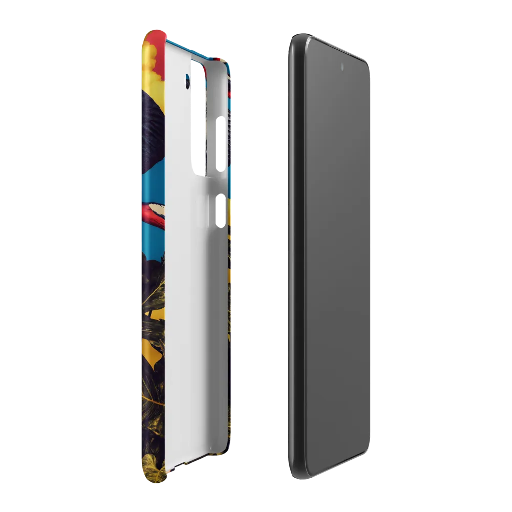 Elephant Dreams in Vibrant Colors | Phone Case |  S21 Plus | Snap Case | Matte