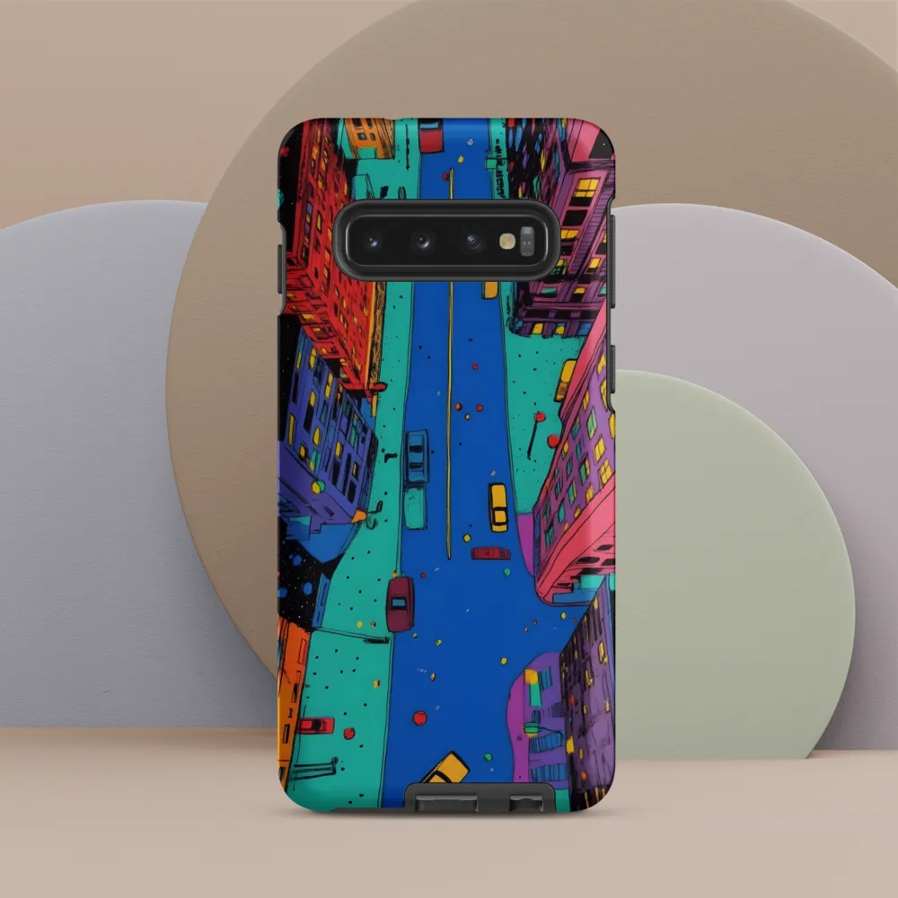 Aerial Dreamscape: The Pulse of Urban Life | Phone Case |  S10 | Tough Case | Matte