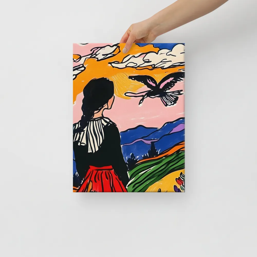 A Journey into Freedom | Canvas | 12″×16″