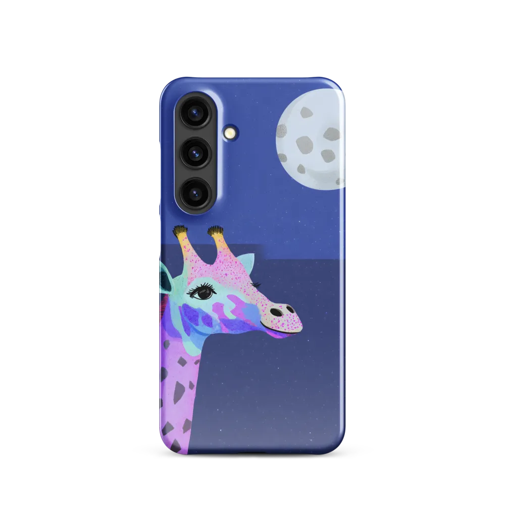 Whimsical Giraffe Under the Stars