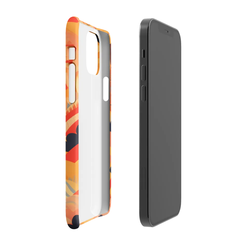 Whispers of the Abstract Horizon | Phone Case |  12 | Snap Case | Matte