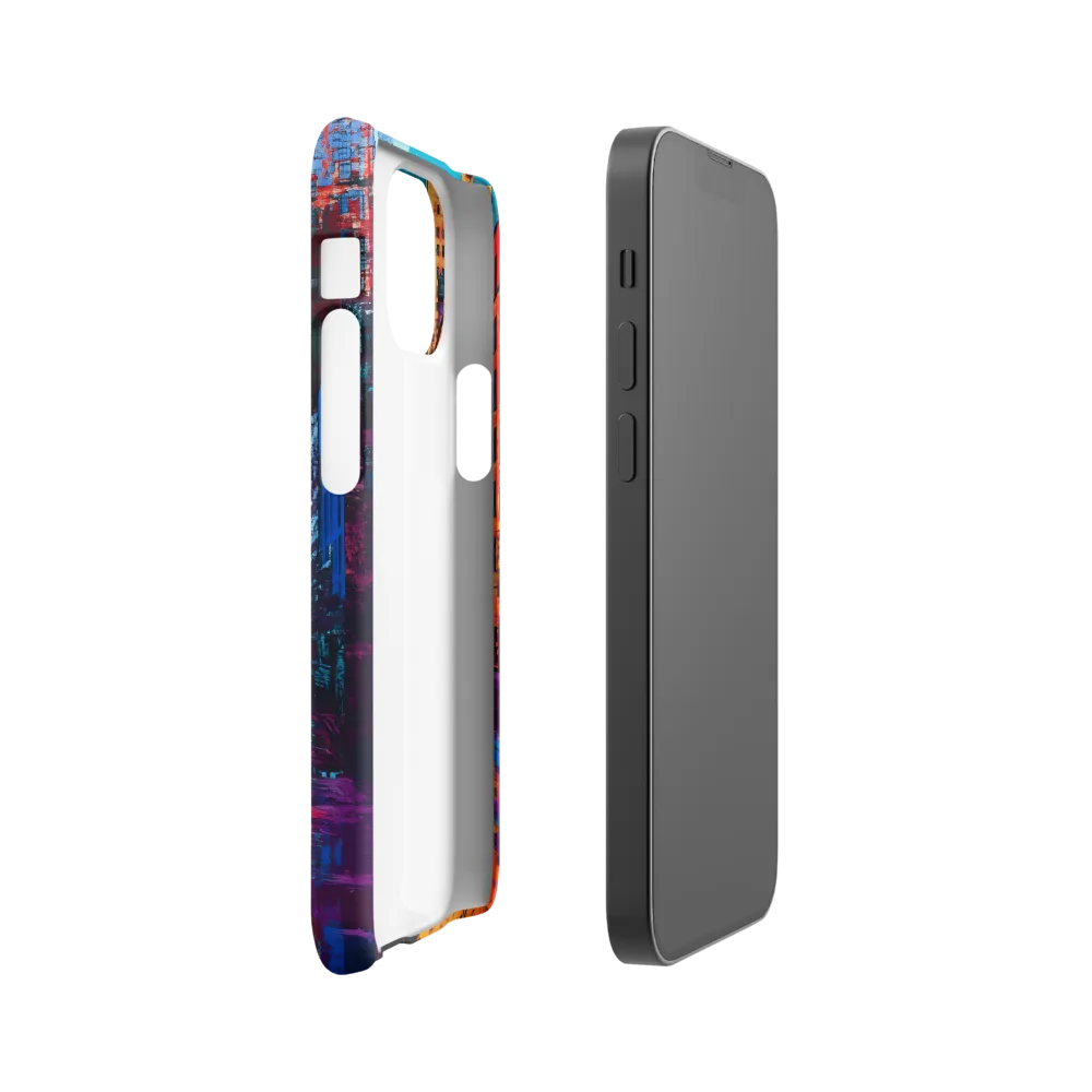 Vibrant Urban Horizons | Phone Case |  13 Mini | Snap Case | Matte