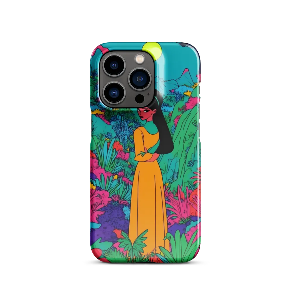 Ethereal Serenity in a Psychedelic Landscape