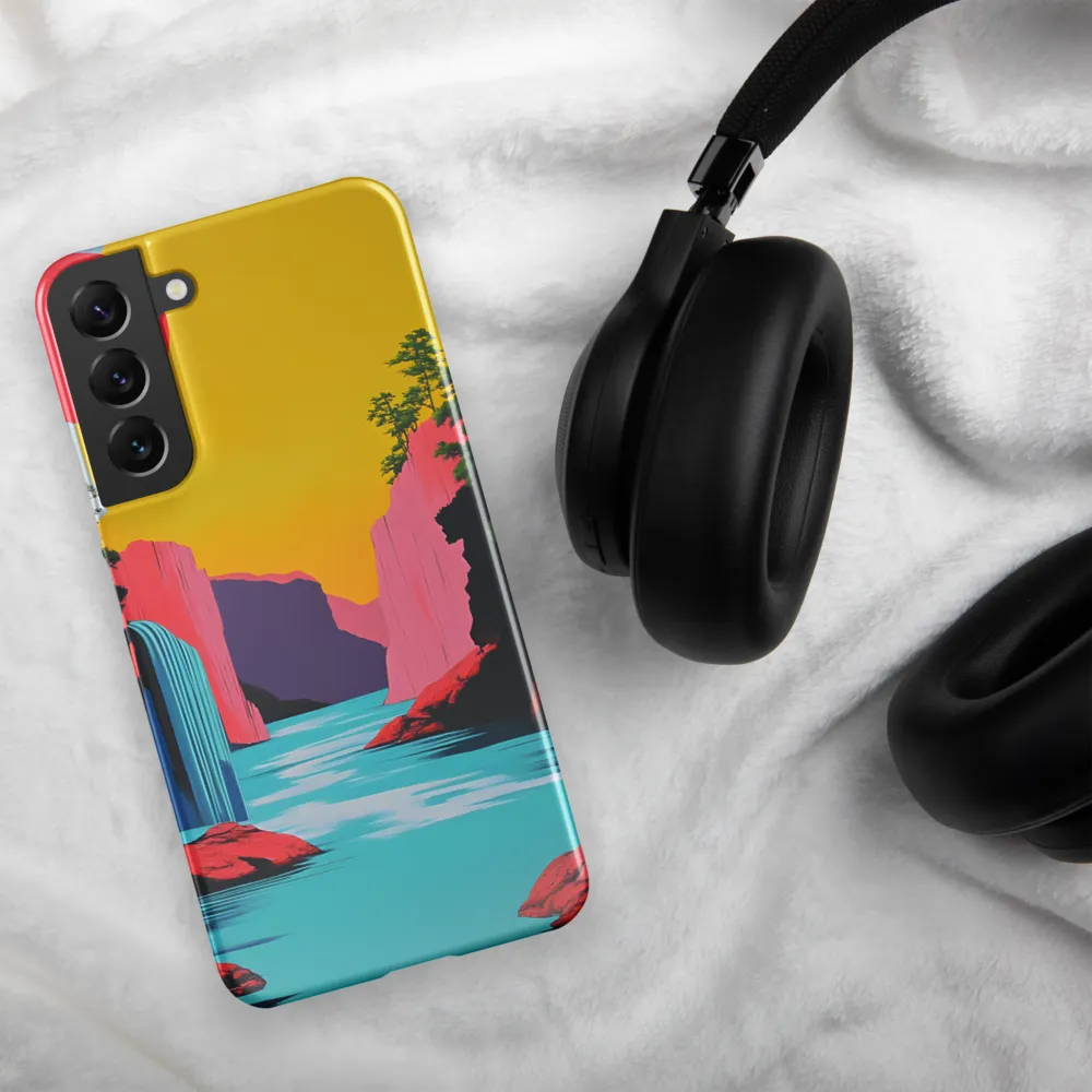 Dreamscape of Pink Cliffs and Turquoise Waters