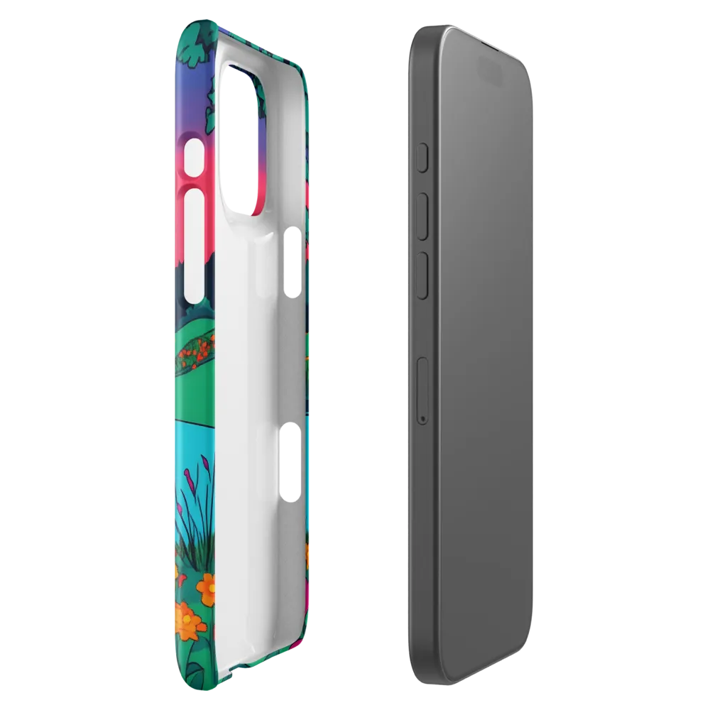 Serenity at Sunset | Phone Case |  16 Pro Max | Snap Case | Glossy
