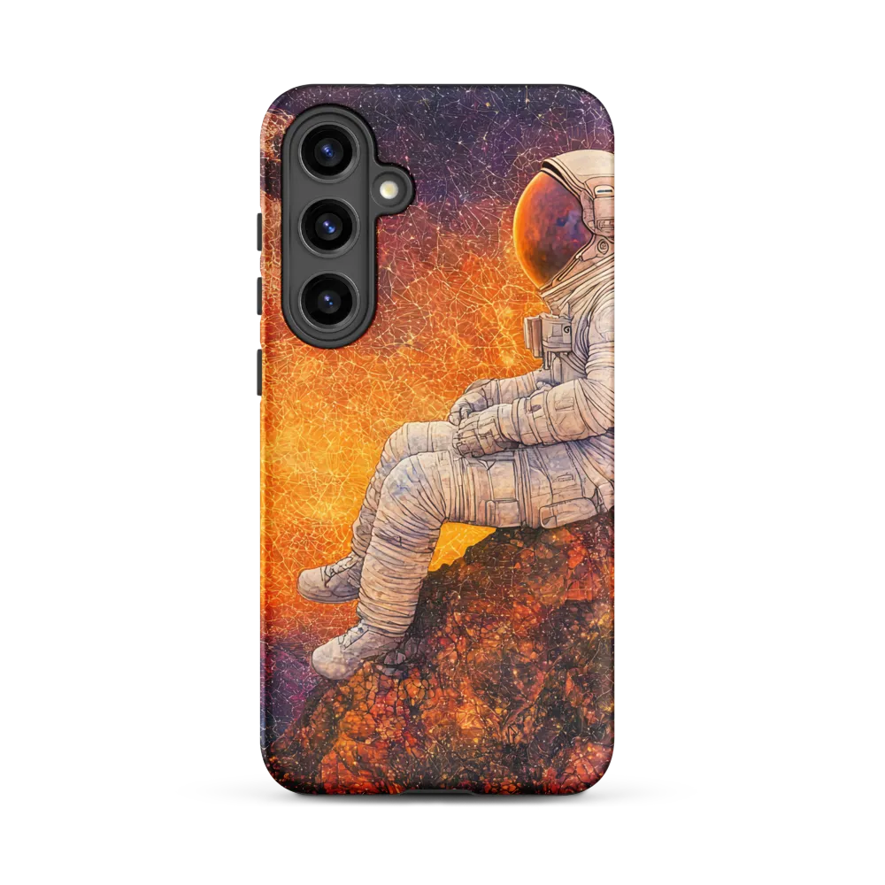 Cosmic Contemplation | Phone Case |  S24 Plus | Tough Case | Matte