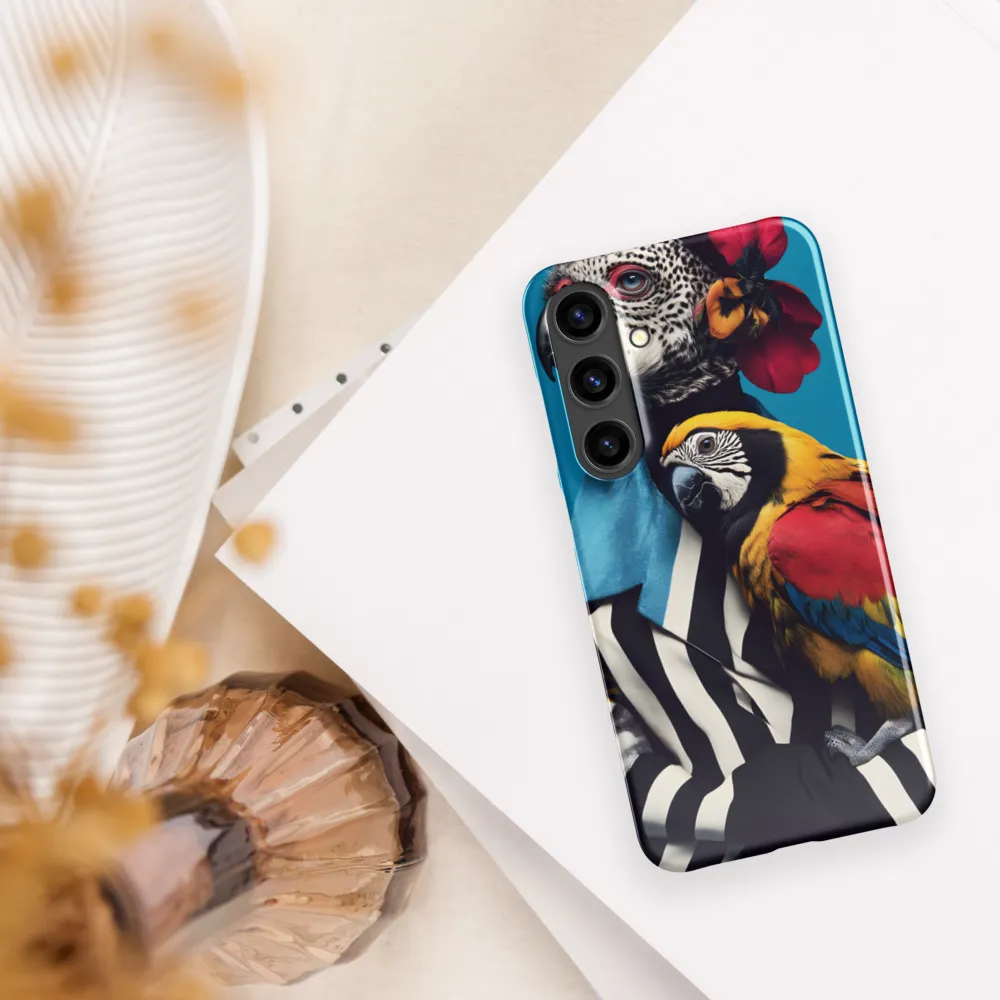 Vibrant Fusion of Flora and Fauna