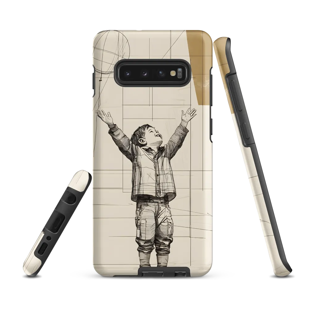 A Child's Dream | Phone Case |  S10 Plus | Tough Case | Matte