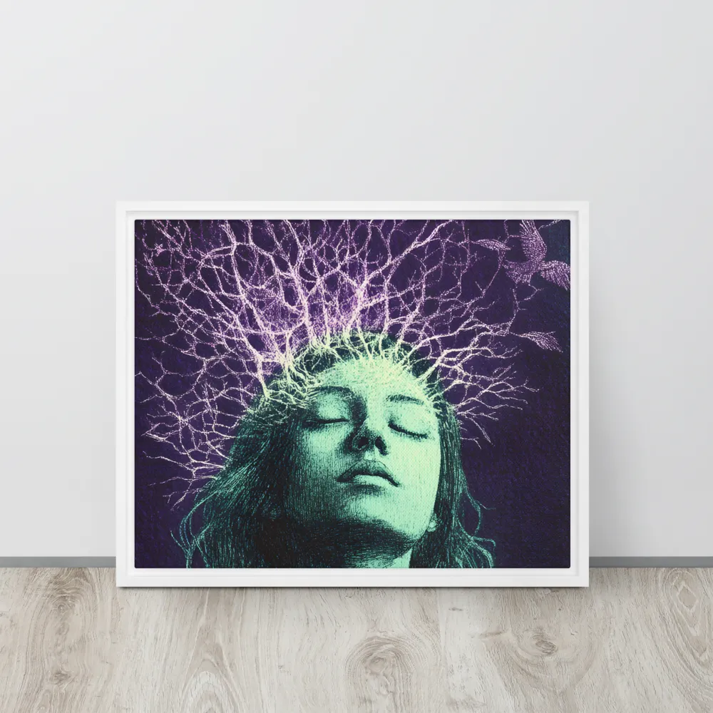 Whispers of Freedom | Canvas with White Frame | 16″×20″