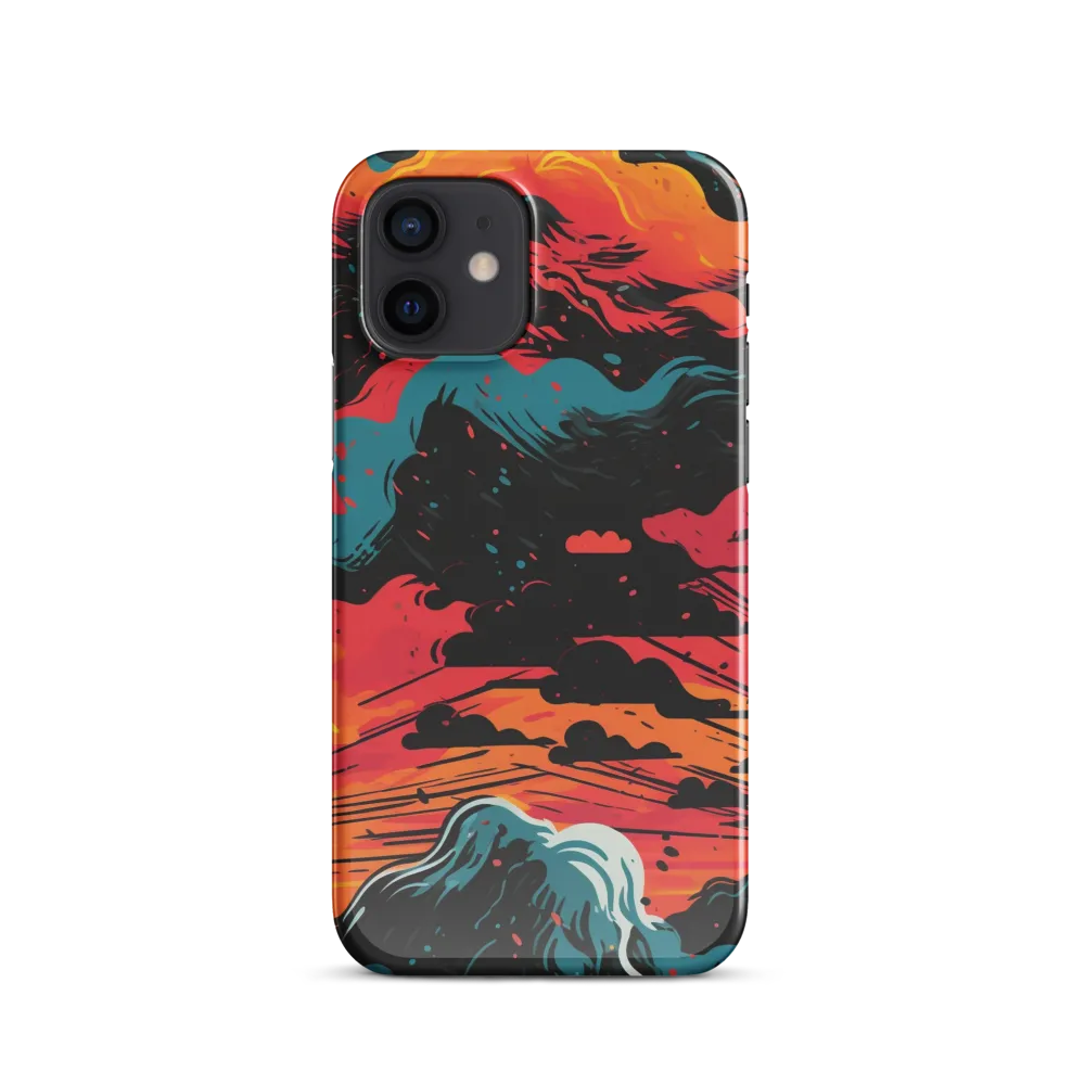 Ethereal Twilight: A Dramatic Landscape in Motion