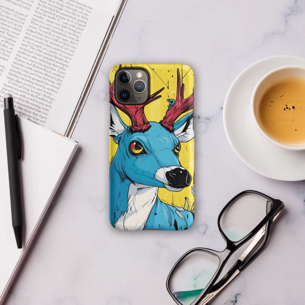 Vivid Antlers: A Modern Take on Nature