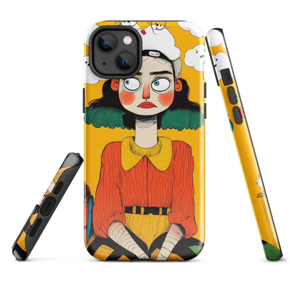 Dreamy Whimsy | Phone Case |  14 Plus | Tough Case | Glossy