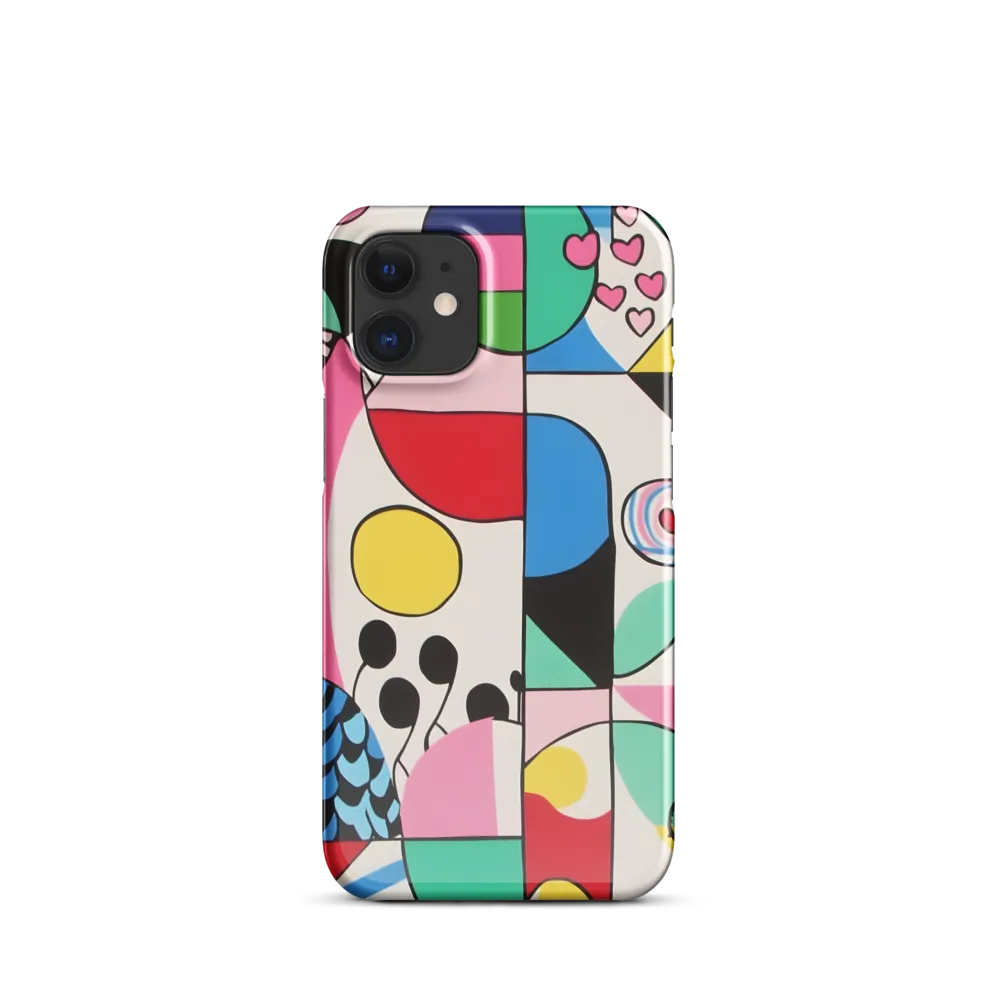 Dynamic Interplay of Shapes | Phone Case |  12 Mini | Snap Case | Glossy