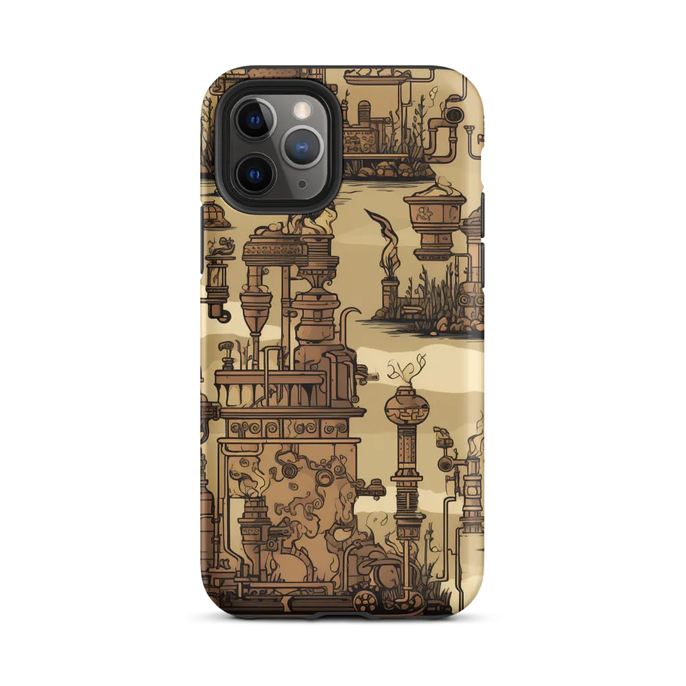 Whimsical Industrial Landscape