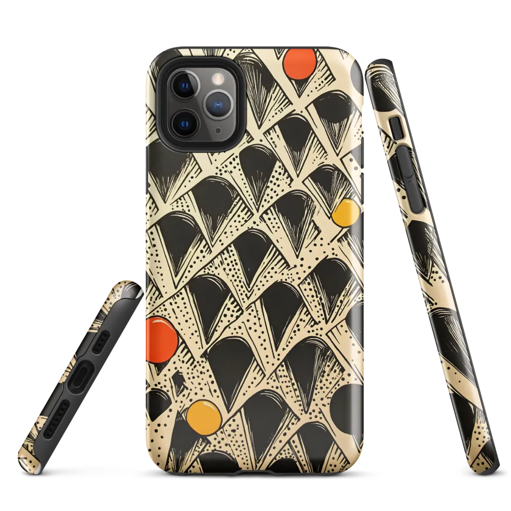 Rhythms of Geometry | Phone Case |  11 Pro Max | Tough Case | Glossy