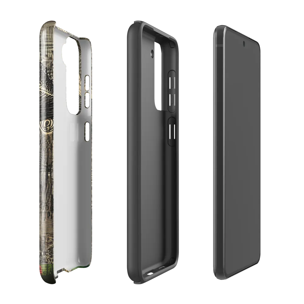 The Wonder Beneath the Cap | Phone Case |  S21 FE | Tough Case | Glossy
