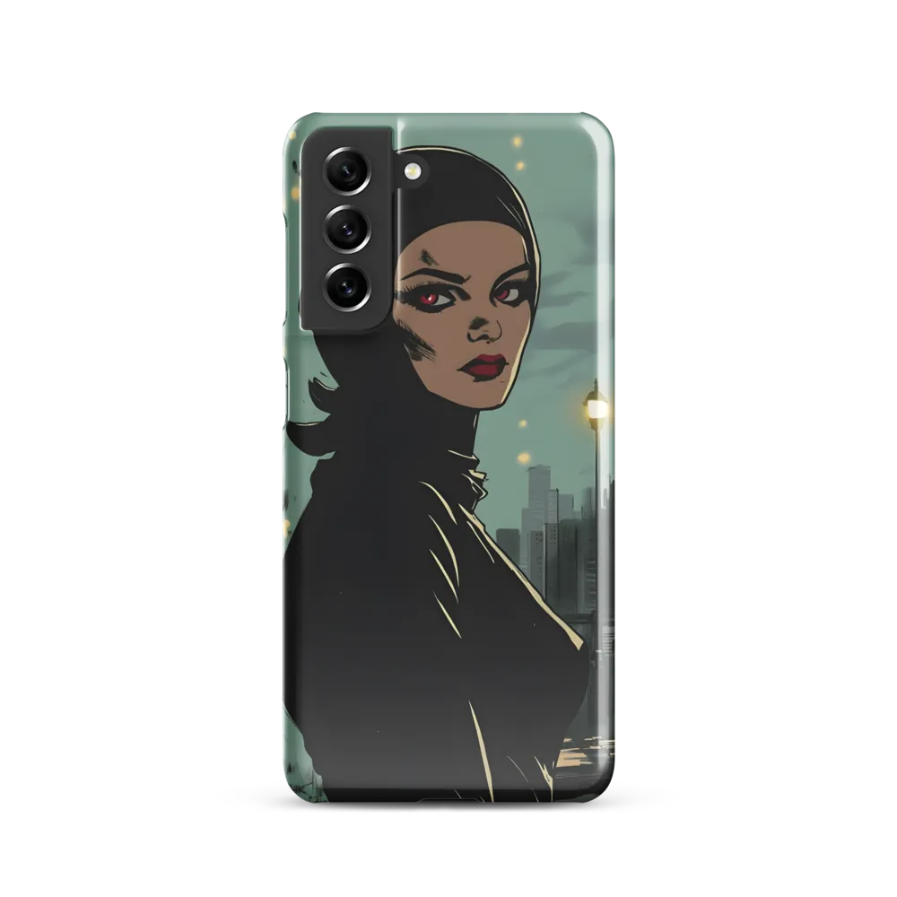 Shadows of Intrigue | Phone Case |  S21 | Snap Case | Glossy
