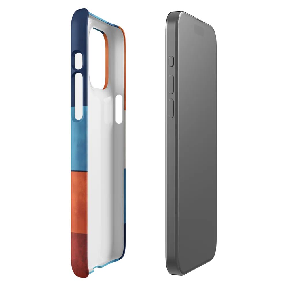 Geometric Harmony in Color | Phone Case |  15 Pro Max | Snap Case | Matte